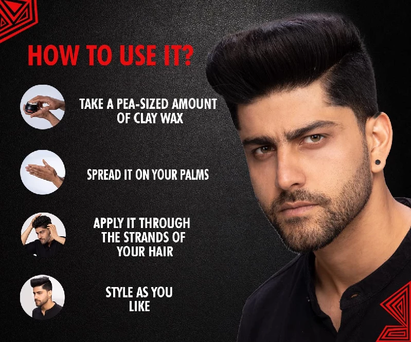 UrbanGabru Rebel Hair Styling Clay Wax, 85 g-6.webp